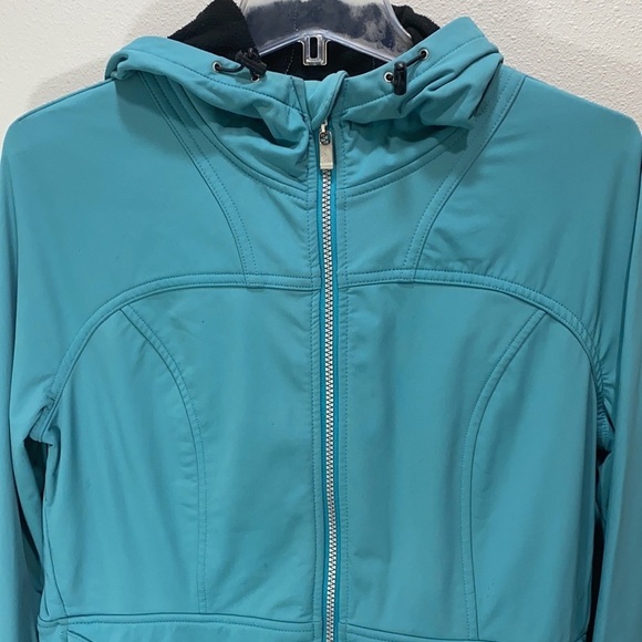 PrAna breathe jacket in aqua - Picture 2 of 12